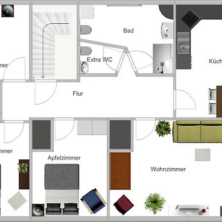Moderne Ferienwohnung In Der Natur - 3 Schlafzimmer & 1,5 Baeder Markdorf Buitenkant foto